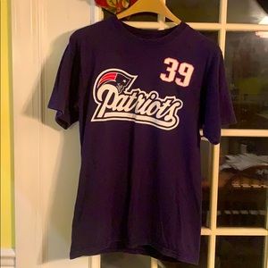 Reebok Danny Woodhead Patriots Jersey Tee Shirt